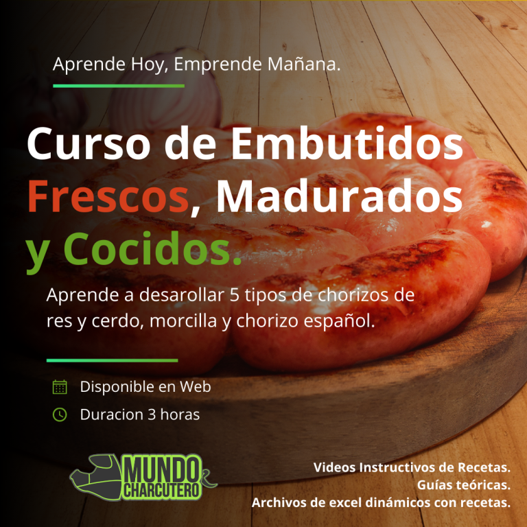 Curso de Chorizos Frescos y Madurados
