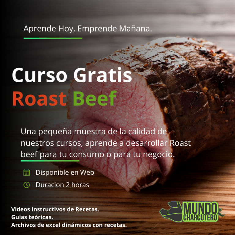 Curso Gratis Aprende a Elaborar Roast Beef